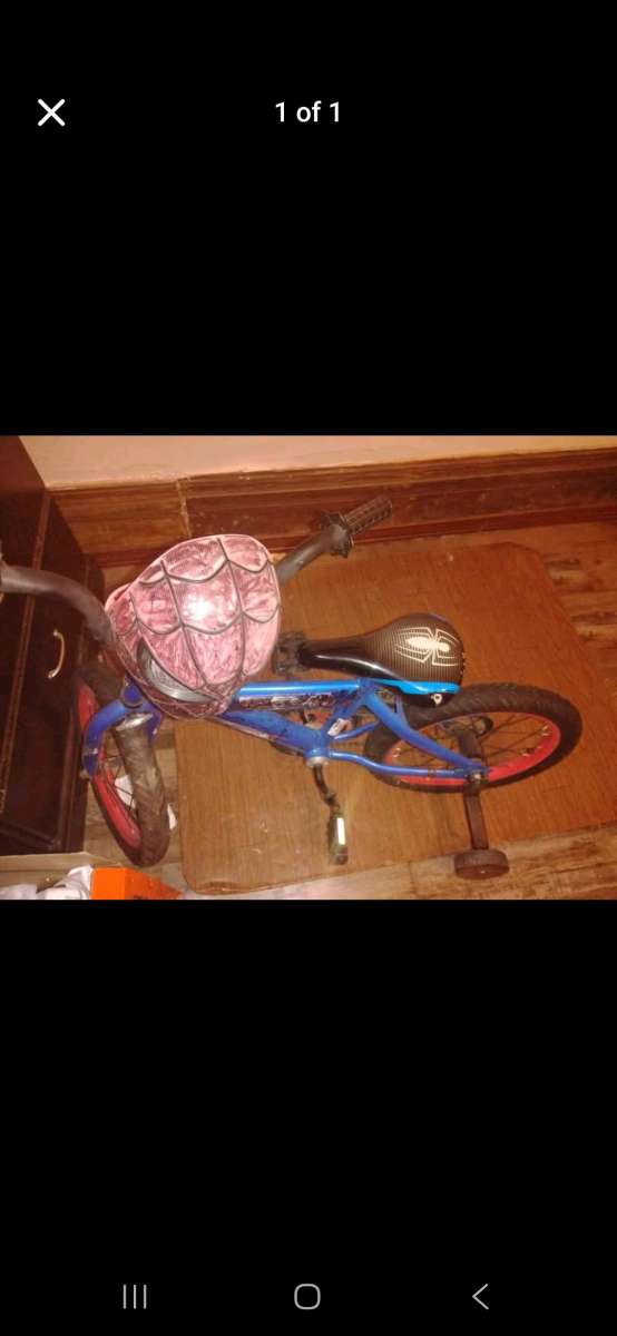 huffy spiderman bike