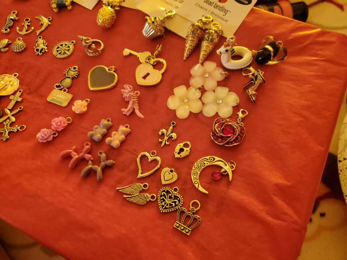 Assorted Charms for Jewelry making and charm bracelets