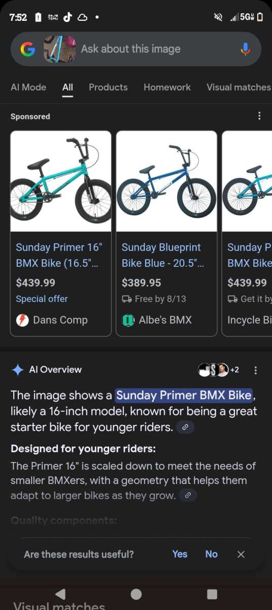 SUNDAY PRIMER 16 BMX