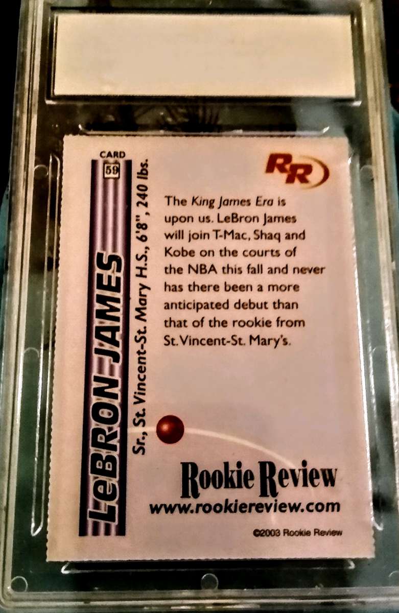 LEBRON JAMES ROOKIE