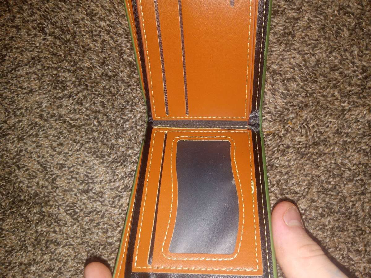 hemp print wallet