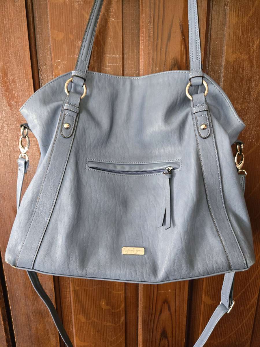 Jessica Simpson Blue Tote bag purse
