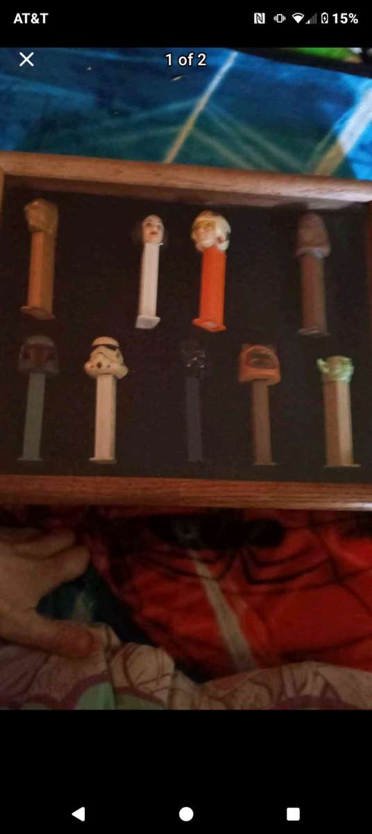 Star wars pez dispenser collection