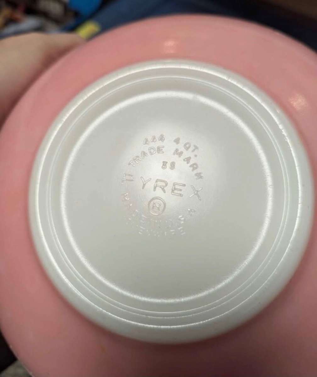 pink pyrex collection