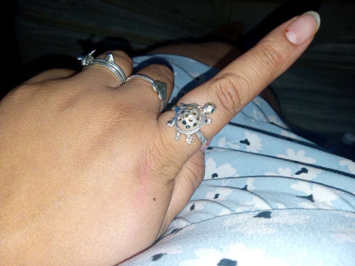 silver 925 plata ring size 10