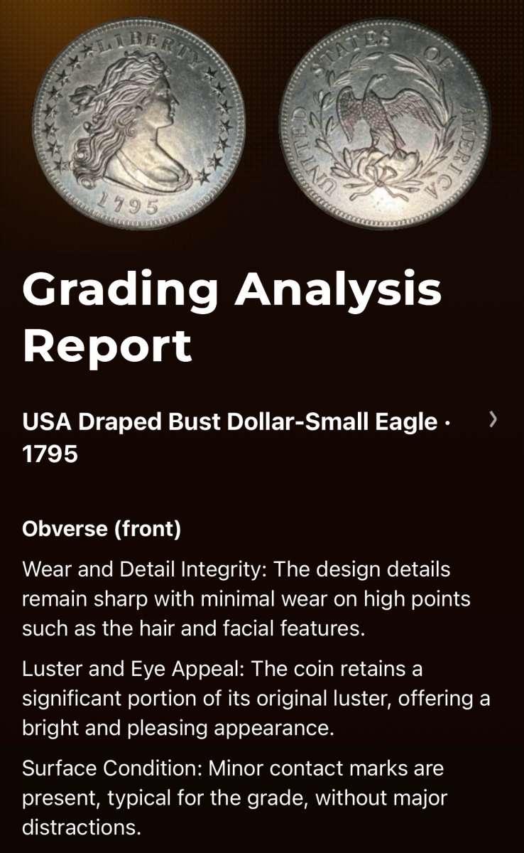 1795 Draped Bust Small Eagle and 1877CC Seated Liberty