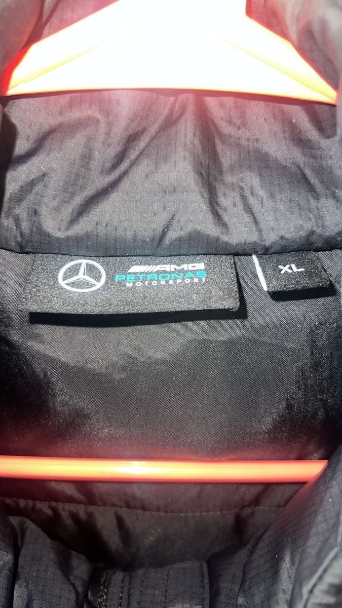 Mercedes Benz AMG Petronas F1 Mens Performance Jacket  Black