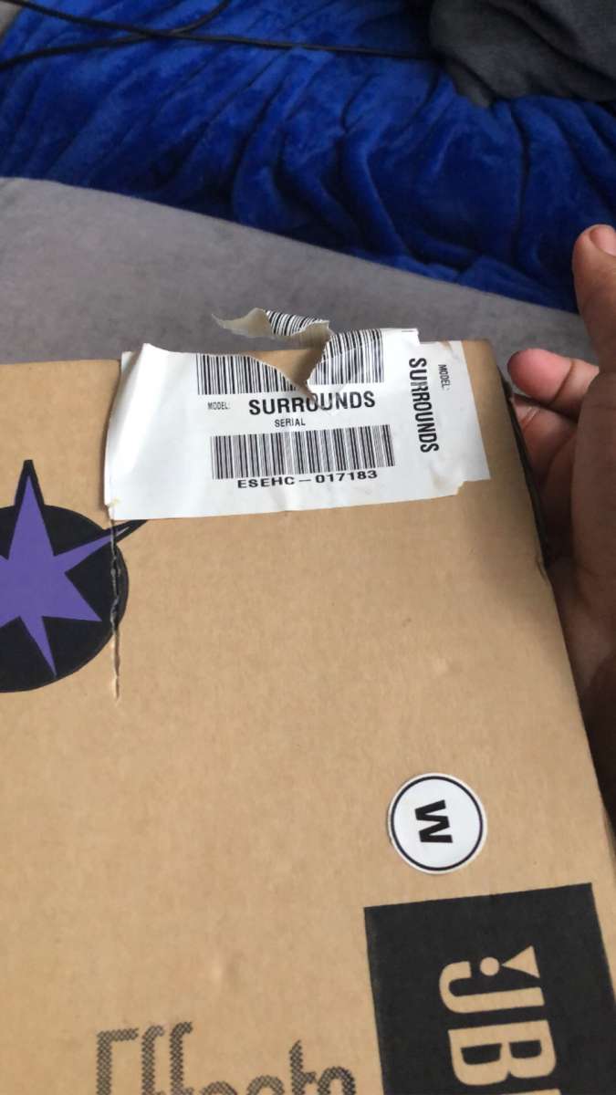 Surround speakers brand new in box