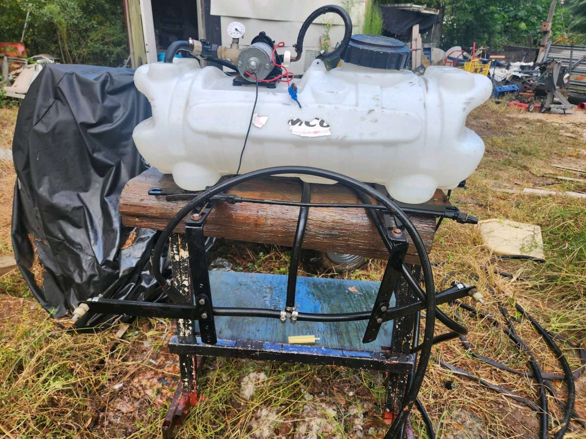 13 gallon food plot sprayer New pump