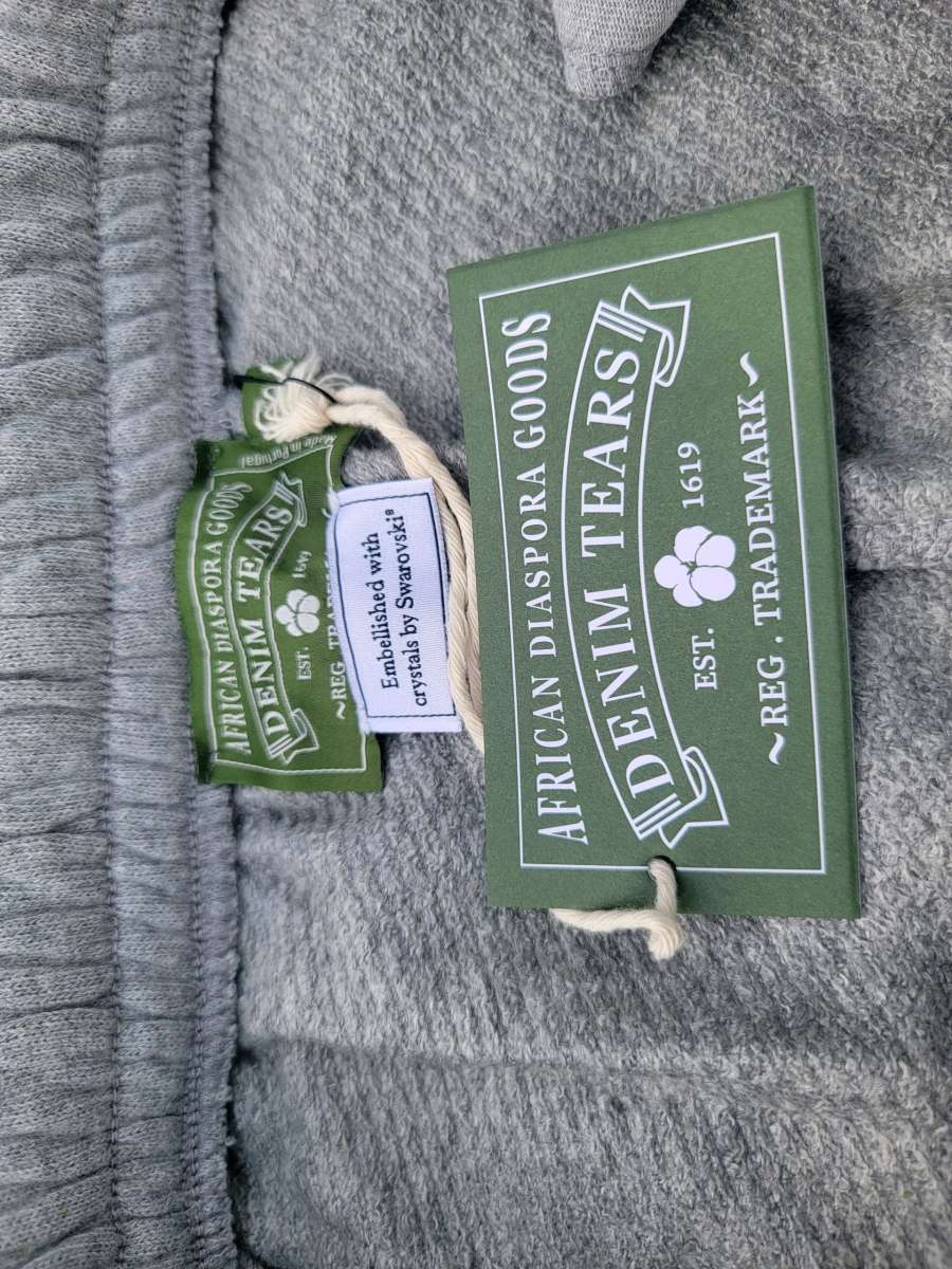 denim tears short colo grey