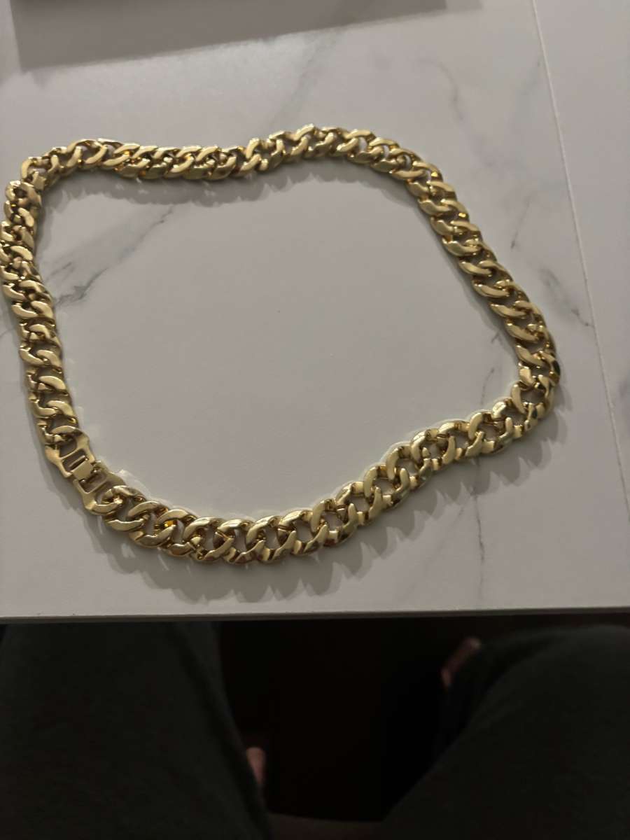 gold and diamond chain