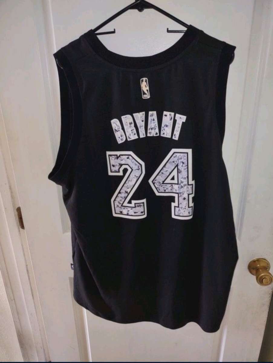 Rare Diamond Print Kobe Bryant Jersey