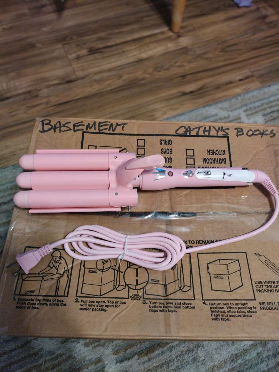 MERMADE PRO HAIR WAVER Pink 32mm 125 Wavy Hair Styling Tool