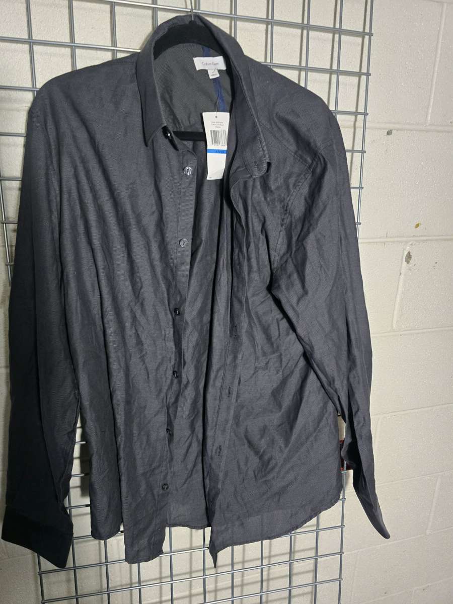 men Calvin Klein button up shirt