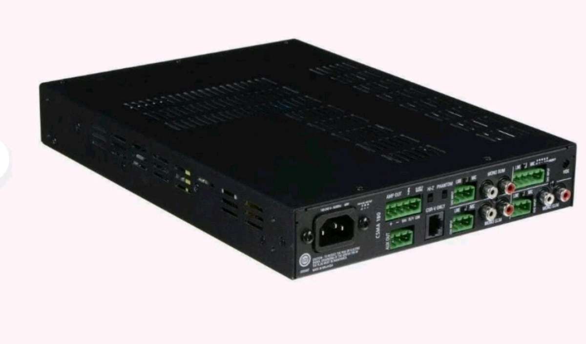 JBL CSMA 180 4 Channel 80W Mixer Amplifier  Black NEW In Box