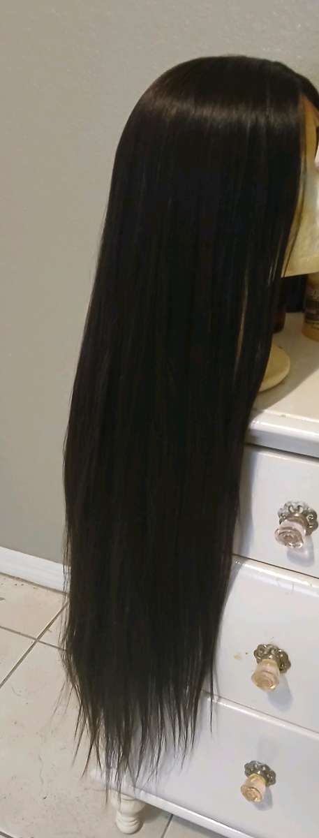 36 Inch Synthetic Silky Straight Lacefront
