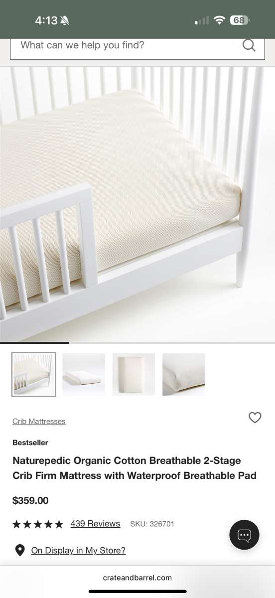 Crib Mattress Dresser