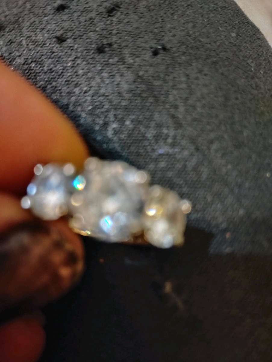 thre stones womens rings D 925