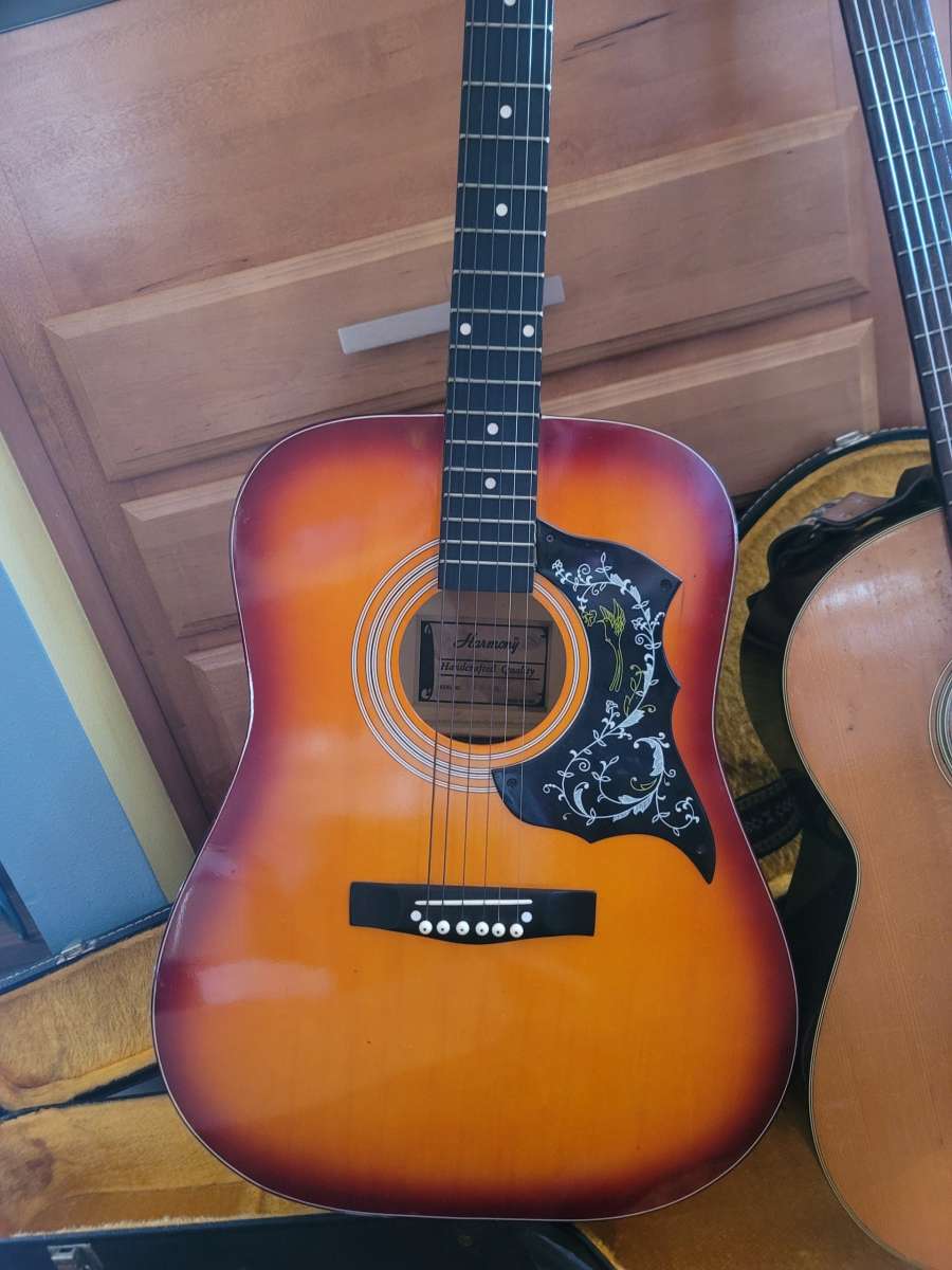 Guitars and Fender amp