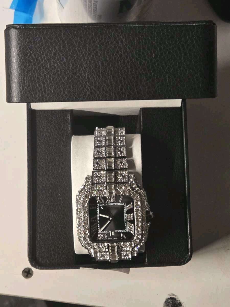 Mens Mossionite Watch