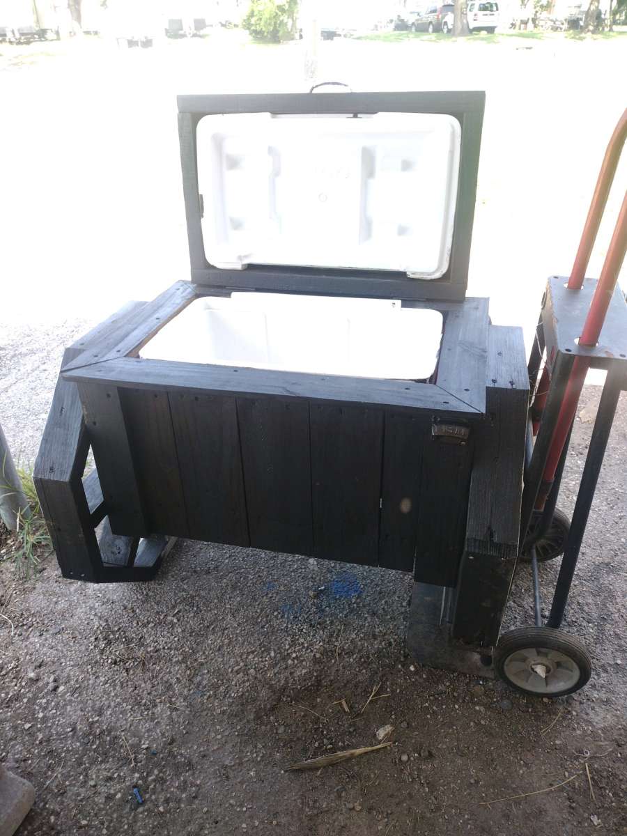 hand made cooler