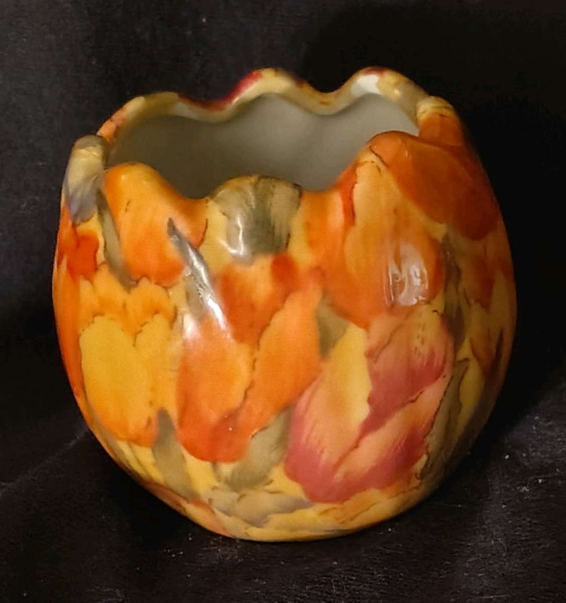 ceramic tulip candle holder