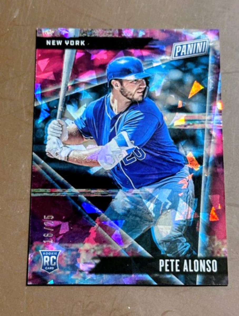 Pete Alonso SSP Panini cracked ice Refractor rookie 16 of 25