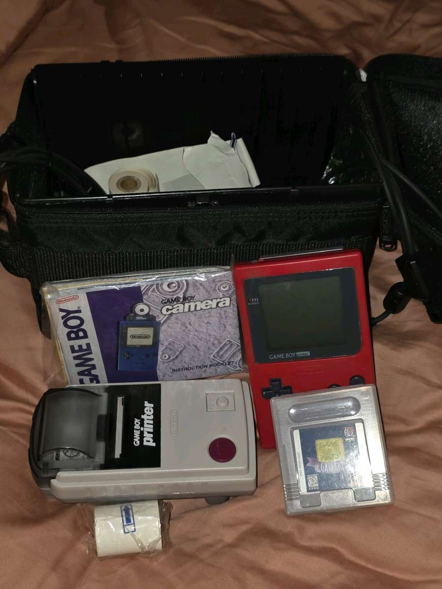 Game Boy Pocket with printer