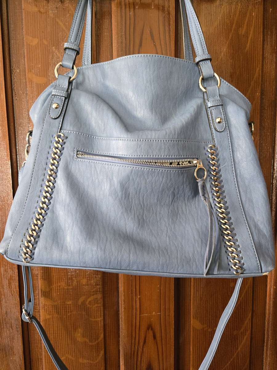 Jessica Simpson Blue Tote bag purse