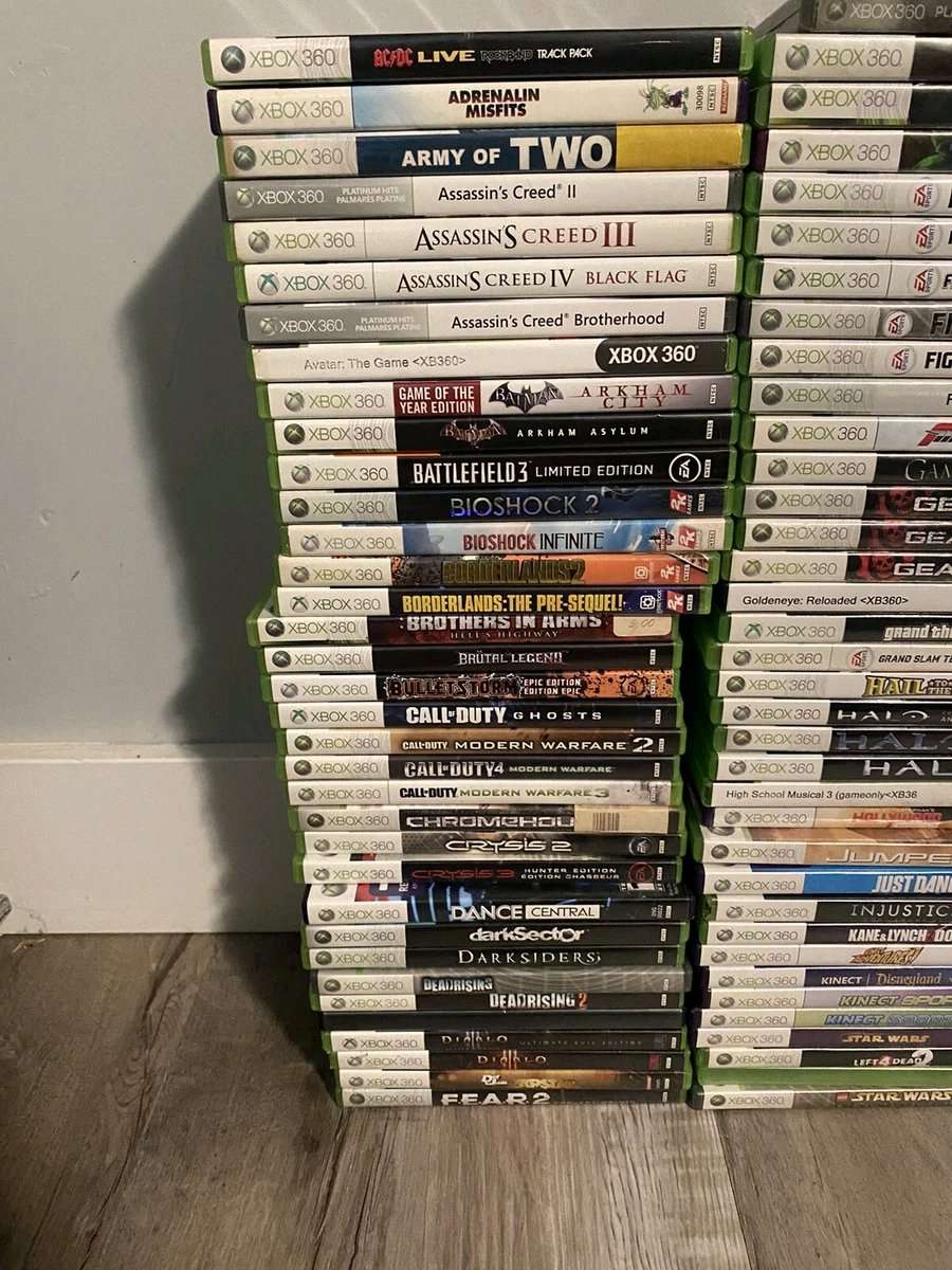 Im selling a bunch of different games and a few systems