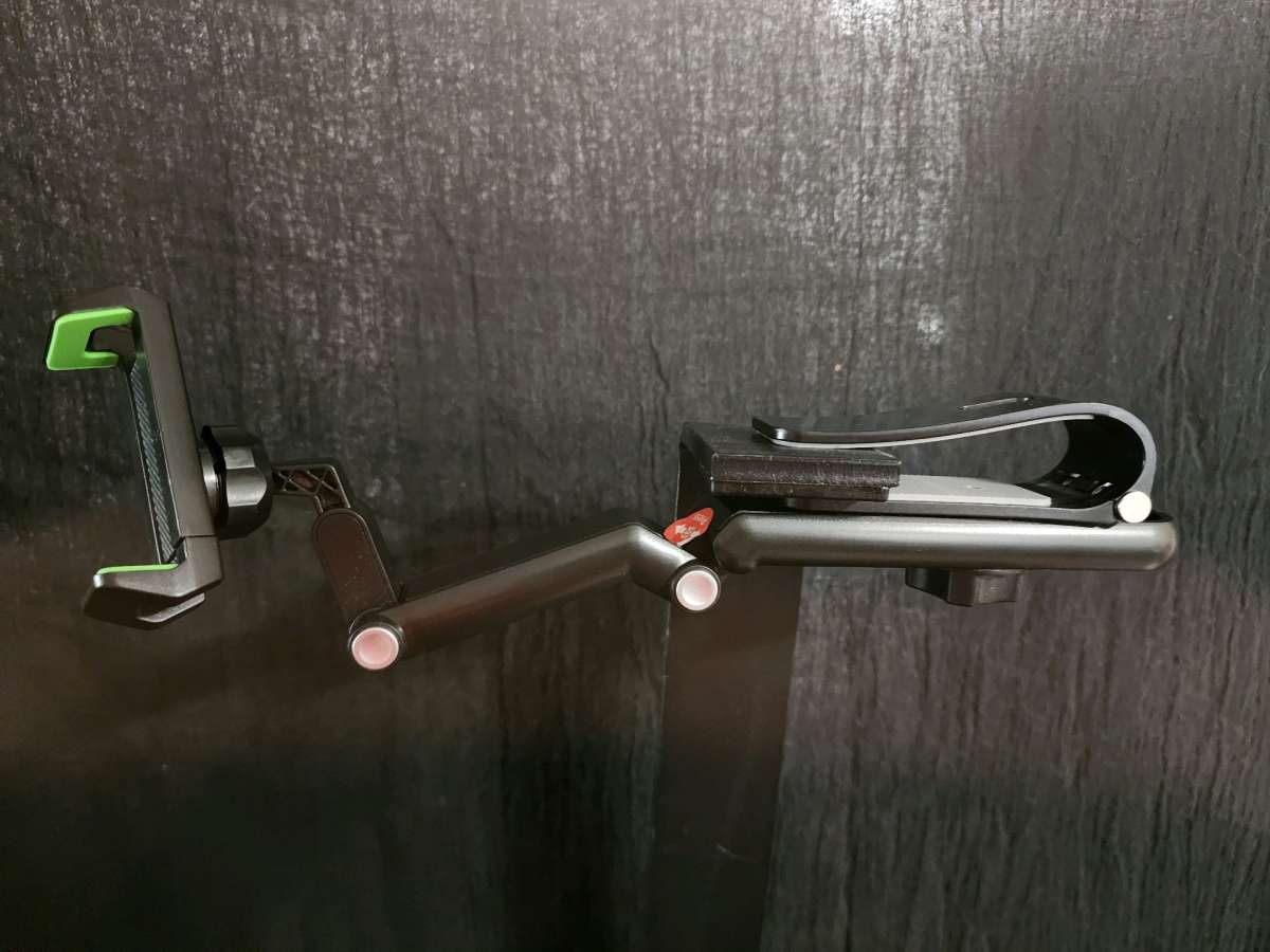 visor cell phone holder