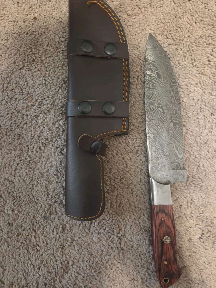 Damascus knife