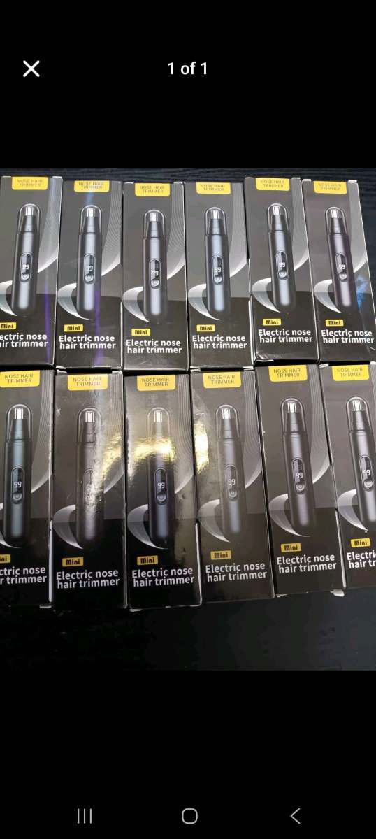 MINI ELECTRIC NOSE TRIMMERS  EACH