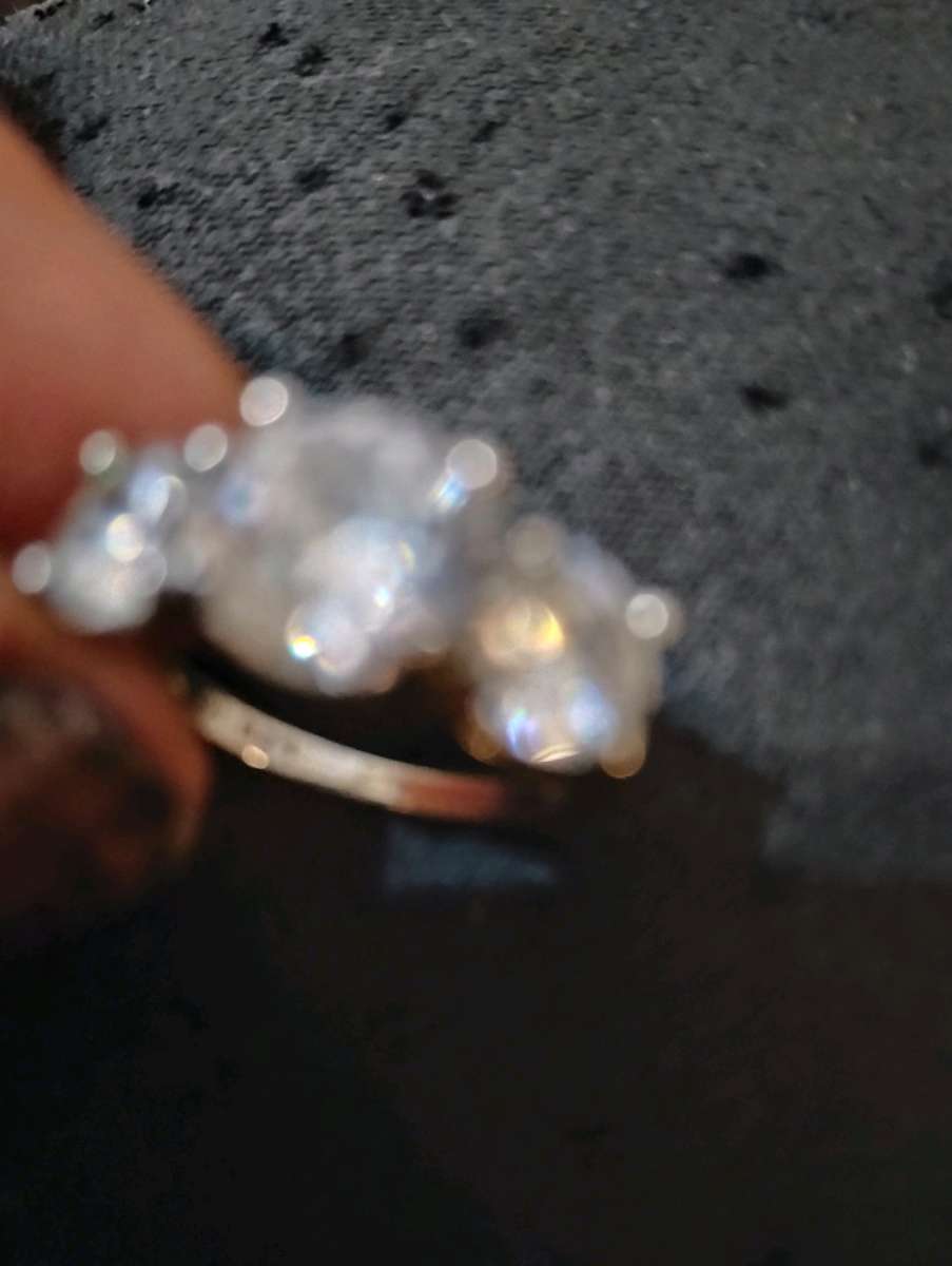 thre stones womens rings D 925