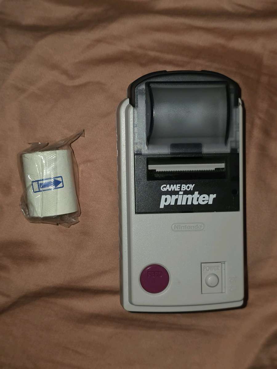 Game Boy Pocket with printer