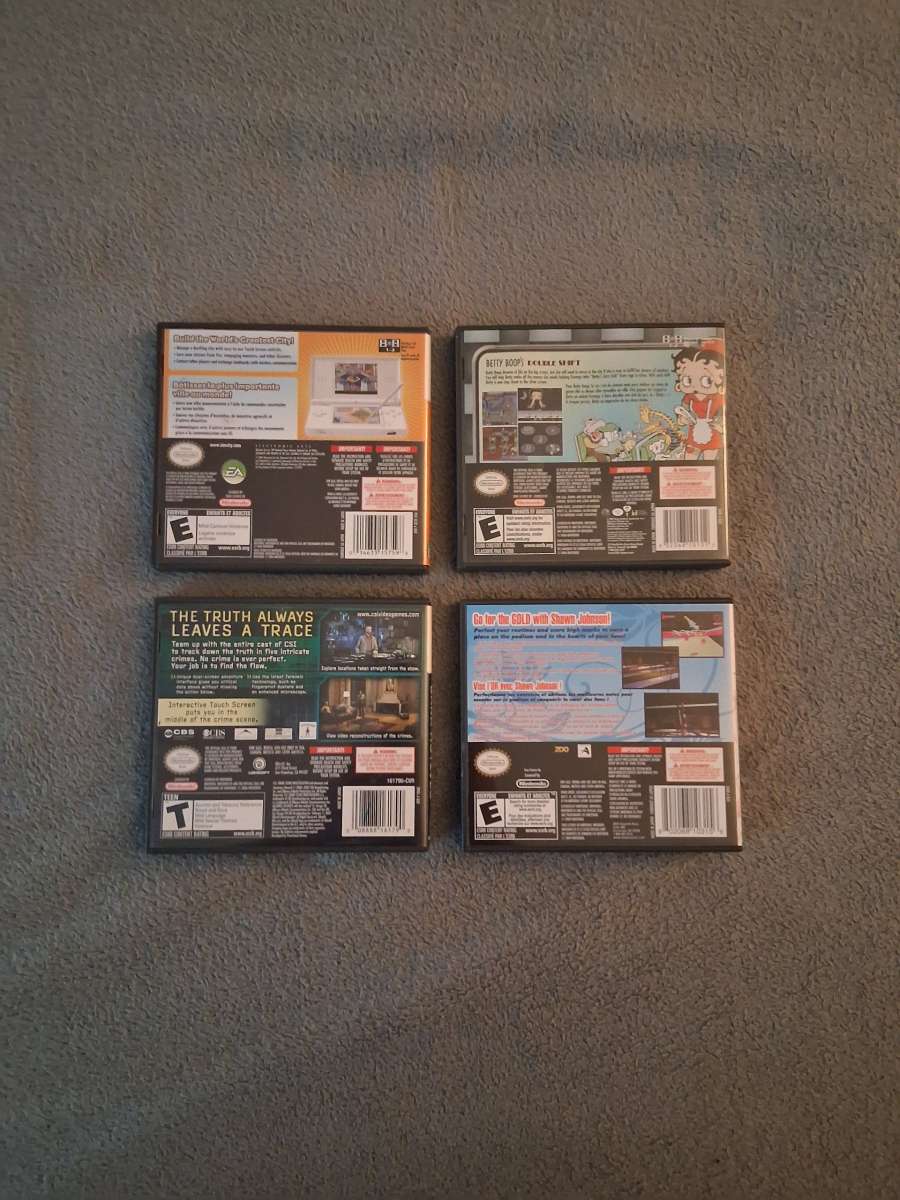 4 Nintendo DS Games for Nintendo DS