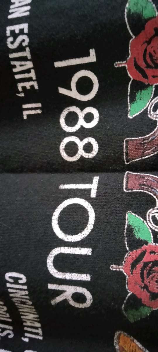 Guns N Roses 1988 Tour Tshirt