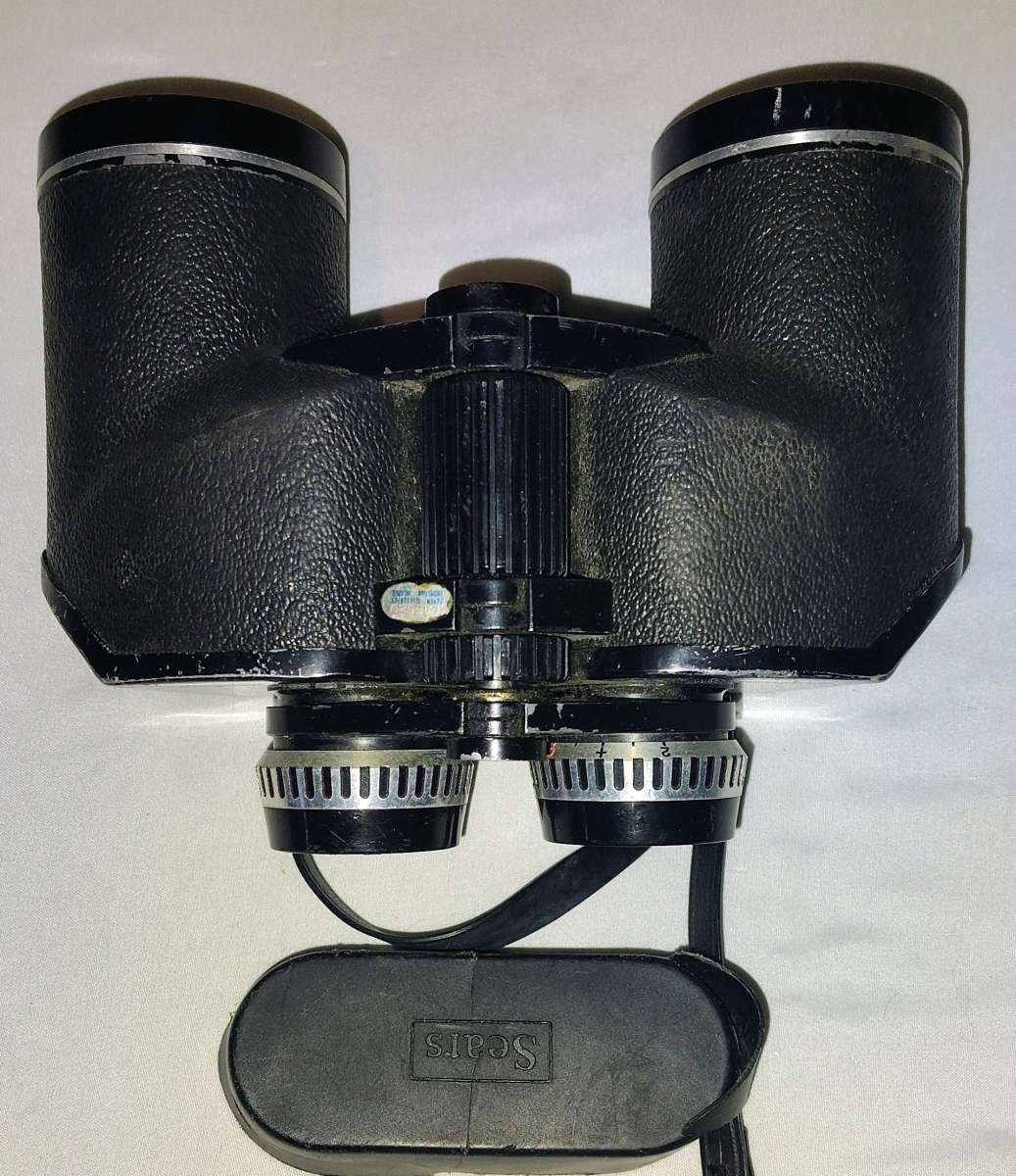 1960s 1980s vintage Sears 7x35 binoculars