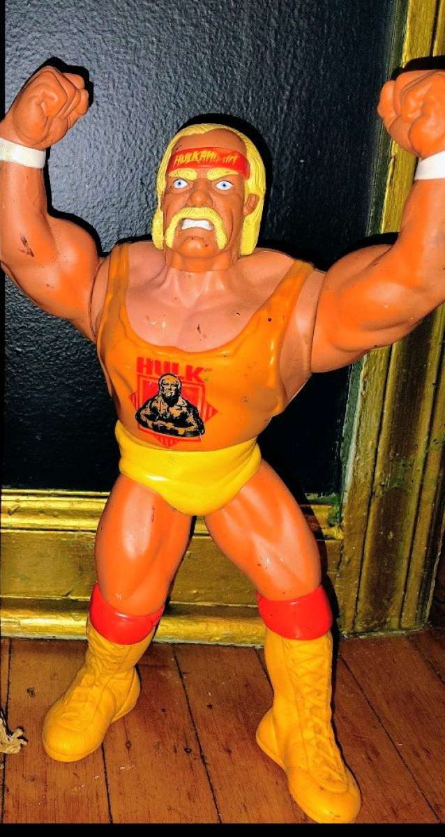vintage 12in talking 12in hulk Hogan