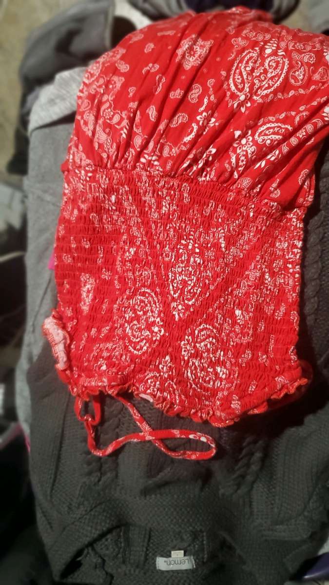 Variety womens and girls shirts and  one romper all NEW