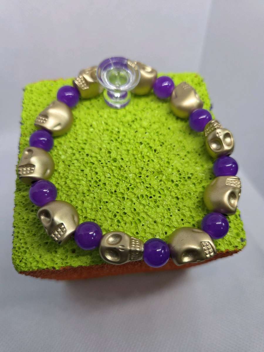 Skull halloween homemade jewelry