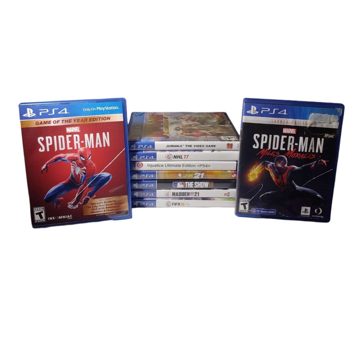 Ps4 Spiderman Games Bundle 9 Games