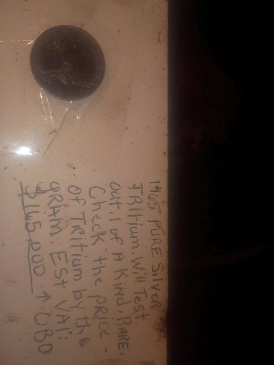 1982 P Pure silver tritium quarter Best Offer