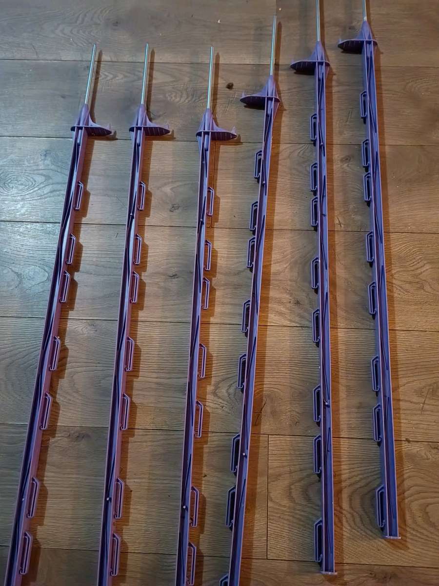 Step in fence posts save over 100