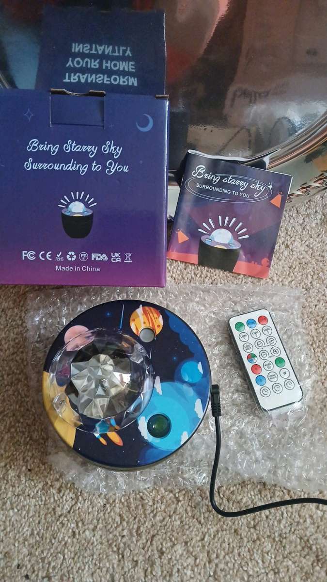 starry night projector w sound