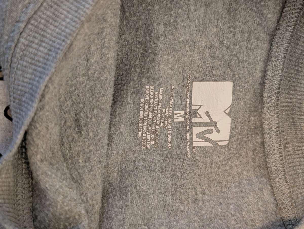 womens mtv womens crew neck