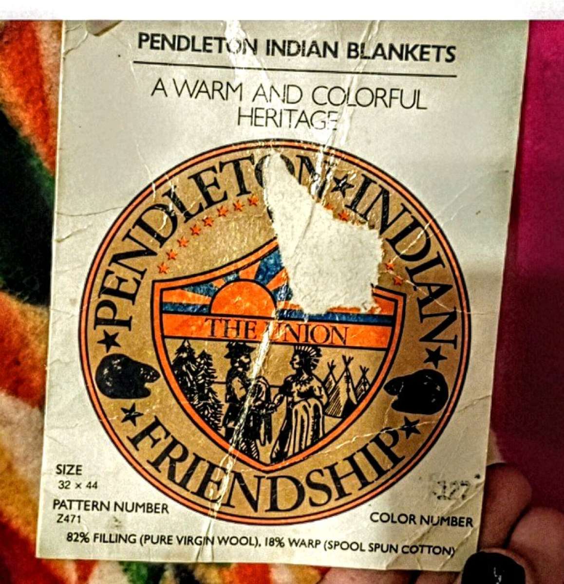 Pendleton Beaver State Vintage Blanket