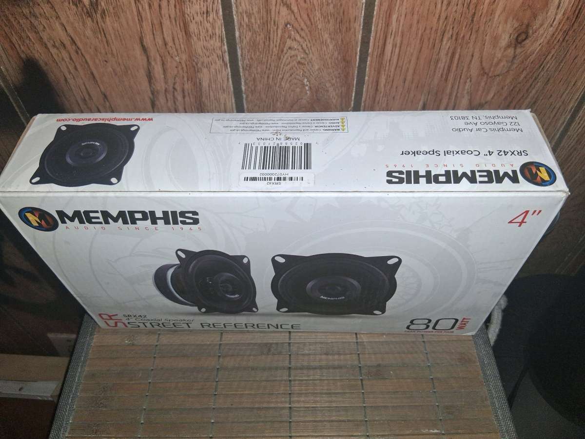 Memphis SRX42 street reference speakers