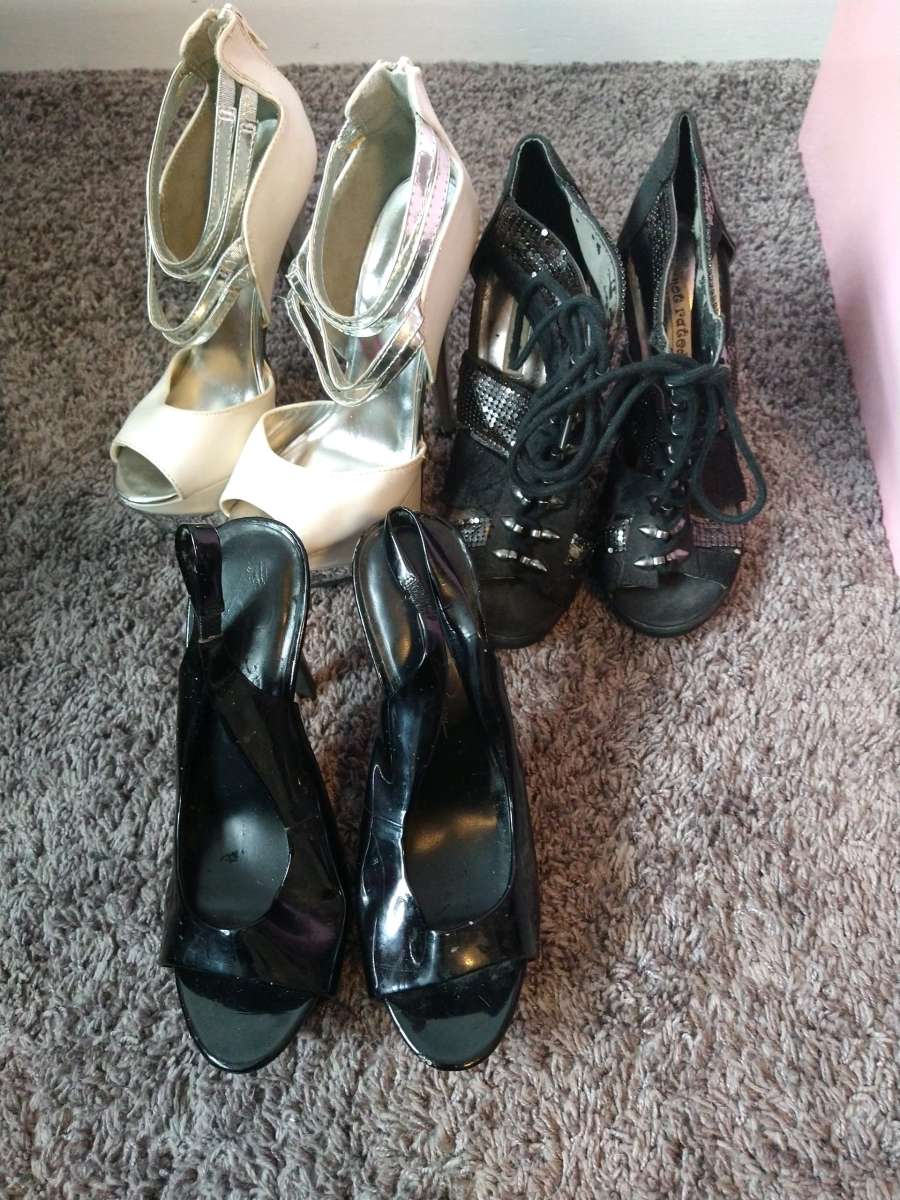 3 For 25 Womens Heels Size 6 through 6 and a half