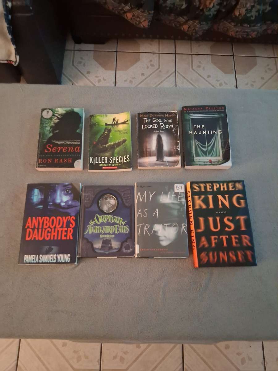 Lot Of 58 Horror Books